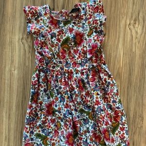 Floral print dress